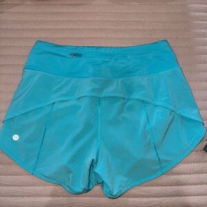lululemon athletica Teal Athletic Shorts